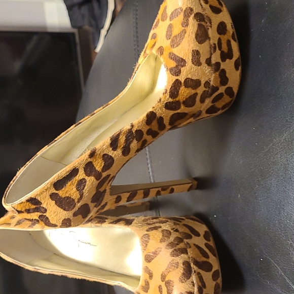 Leopard platform heels - Picture 3 of 8